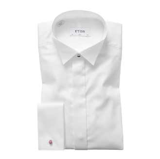 Slim Fit hemd met gebroken kraag 695