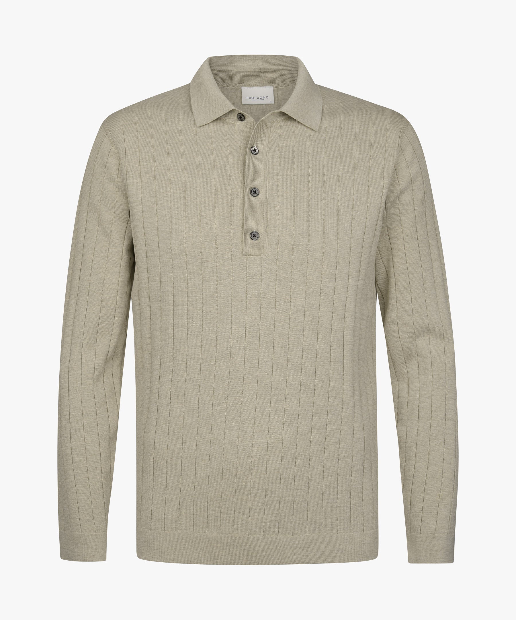 Polo lange mouw Profuomo 13260